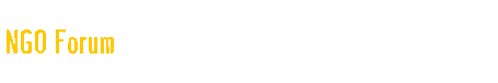  NGO Forum 